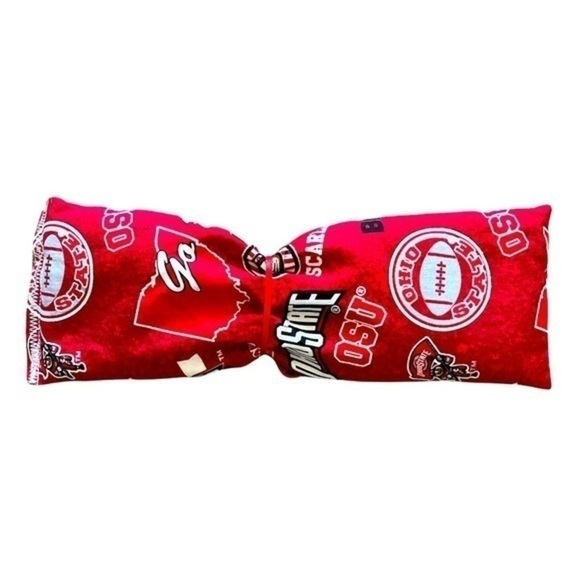 OSU Red Buckeyes Rice filled Neck Relief Pillow - Picture 5 of 5